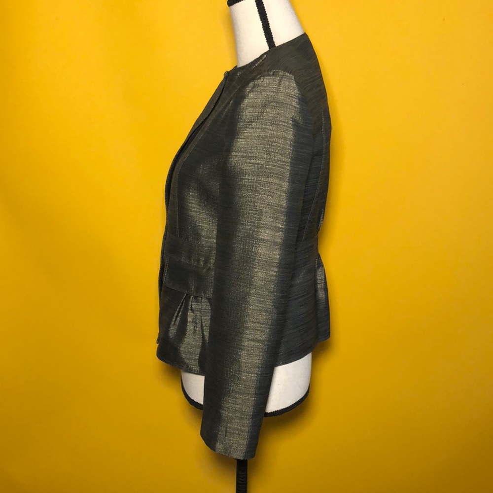 BURBERRY Army-inspired metallic vintage blazer - Picture 4 of 10